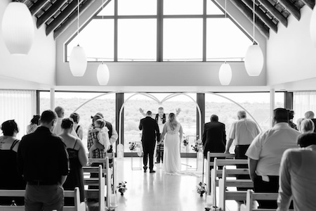 Wedding ceremony by Dr. Gerrit Rademeyer in Jamestown